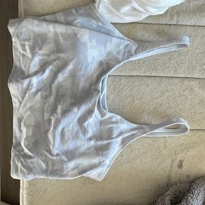 White camp lululemon align tank top, size 10